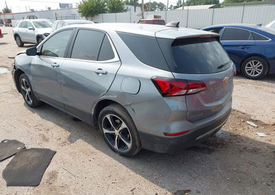 2023 Chevrolet Equinox Fwd Lt, daño Frontal, Iaai lote 45461366, foto 3 de 6