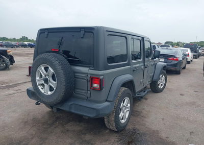 2020 Jeep Wrangler Unlimited Sport S 4x4, uszkodzenie: Prawy bok, Iaai lot 45627560, zdjęcie 4 z 16