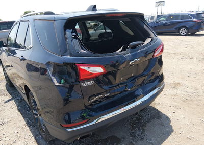 2020 Chevrolet Equinox Fwd Lt 2.0l Turbo, Rear damage, Iaai lot 45708486, photo 6 of 17