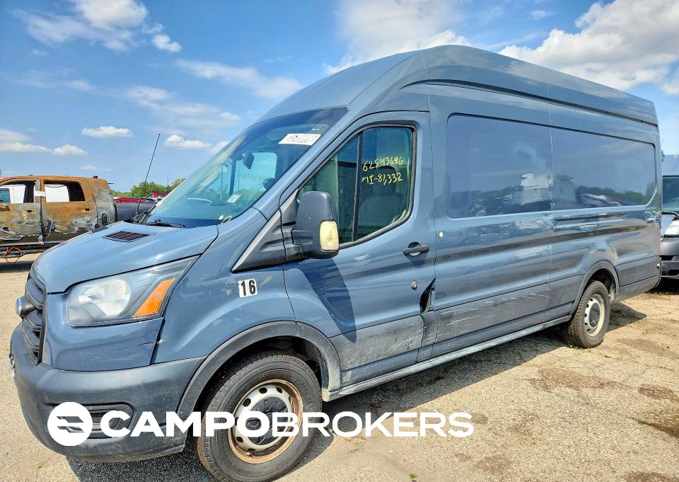 2020 Ford Transit 250 Delivery Van, uszkodzenie: Tył, Copart lot 62543696