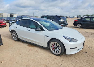 2023 Tesla Model 3, daño Trasero, Copart lote 62509566, foto 4 de 13