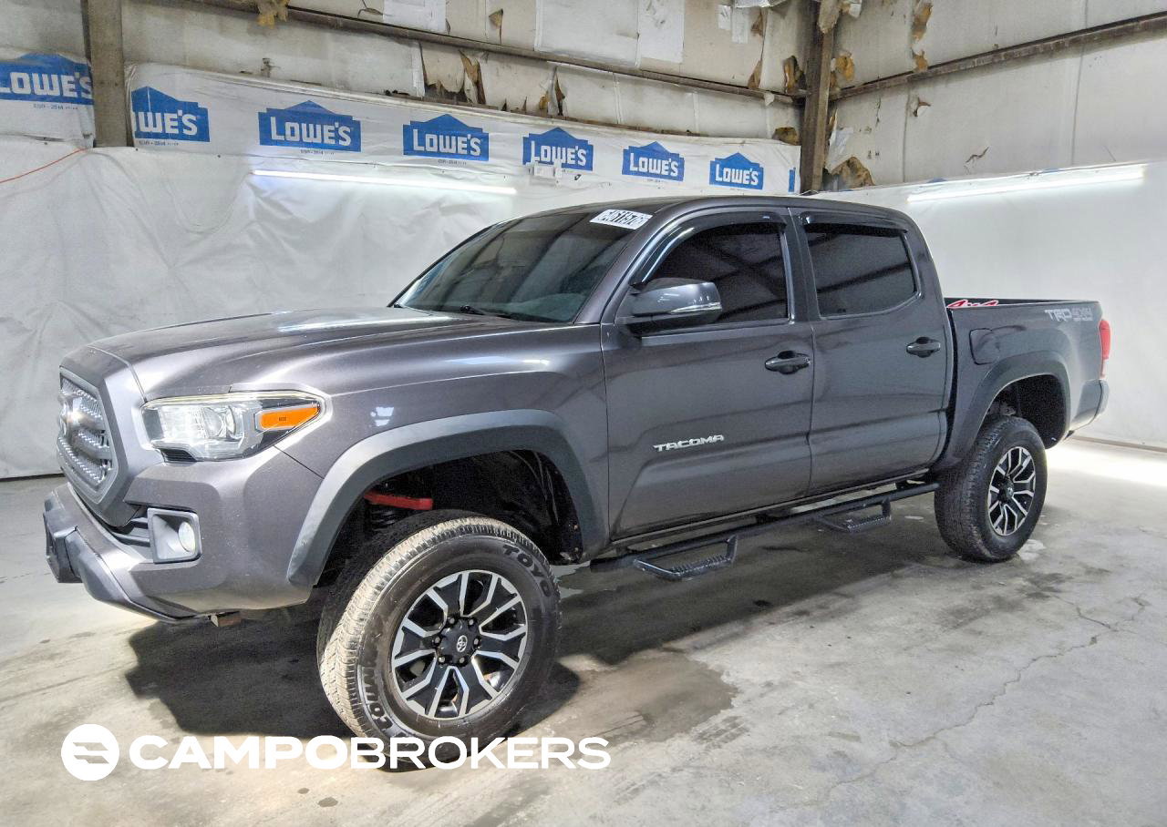 2020 Toyota Tacoma Trd Off-road, Minor Dents/Scratches damage, Copart lot 64611576