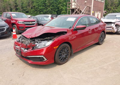 2020 Honda Civic Lx, uszkodzenie: Przód, Iaai lot 45572098, zdjęcie 2 z 15