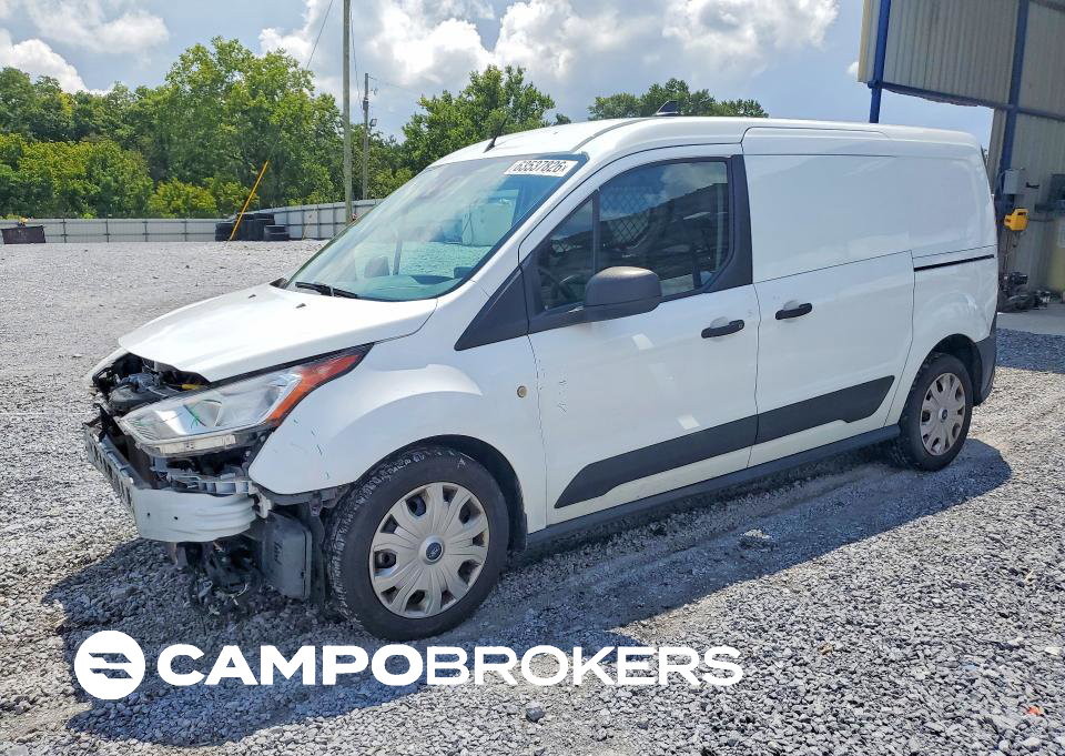2020 Ford Transit Connect Xl Delivery Van, daño Frontal, Copart lote 63537826