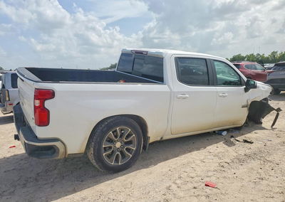 2019 Chevrolet Silverado K1500 Lt, daño Lateral, Copart lote 60795146, foto 3 de 12