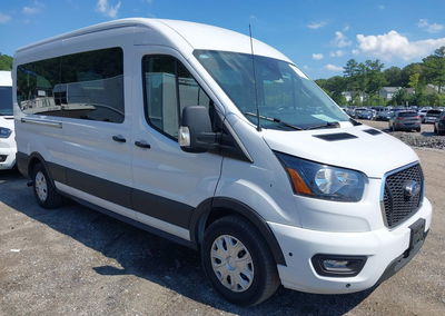 2025 Ford Transit-350 Passenger Van Xlt, uszkodzenie: Lewy bok, Iaai lot 45919626