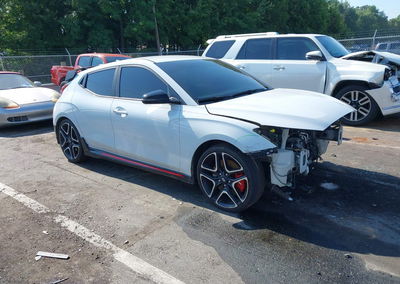 2020 Hyundai Veloster N, daño Frontal, Iaai lote 45595749