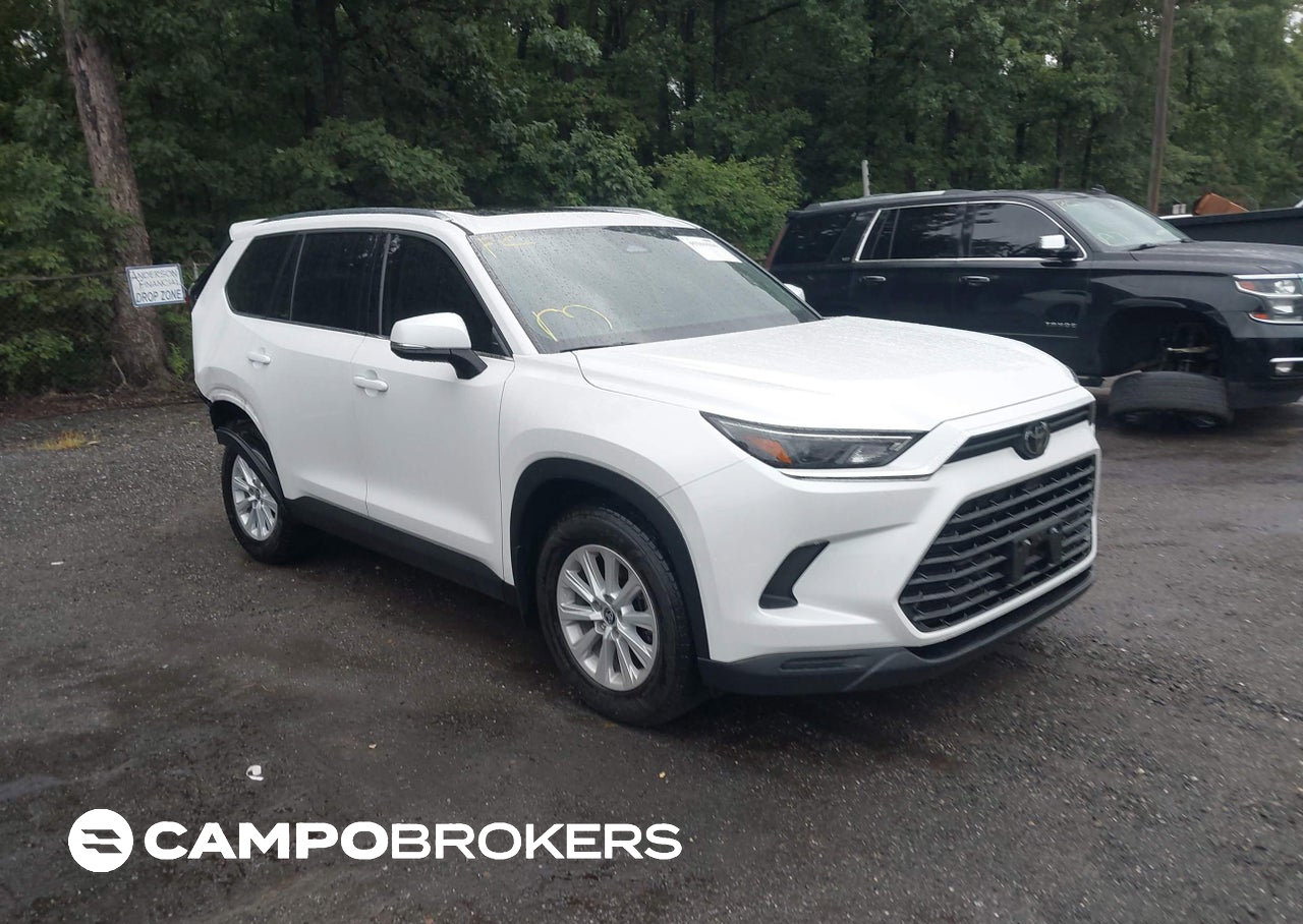 2024 Toyota Grand Highlander Xle, пошкодження: Задня частина, Iaai лот 45769116