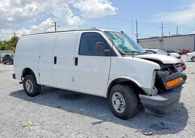 2019 Chevrolet Express 2500 Cargo Delivery Van, uszkodzenie: Przód, Copart lot 60775266, zdjęcie 4 z 6