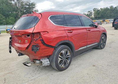 2019 Hyundai Santa Fe Limited 2.0t, пошкодження: Задня частина, Copart лот 62782846, фото 3 з 14