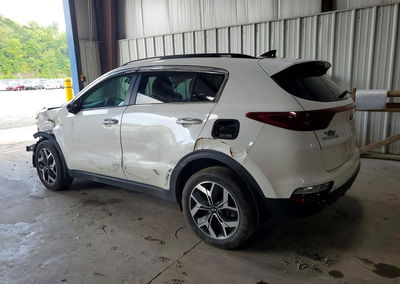 2021 Kia Sportage Ex, daño Frontal, Copart lote 59816656, foto 2 de 15