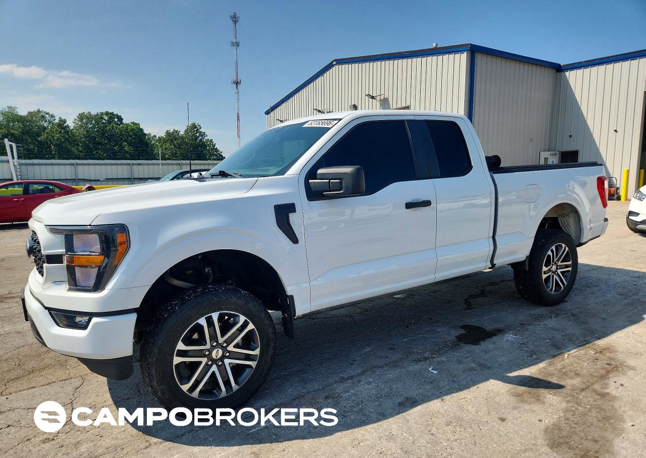 2023 Ford F150 Super Cab, uszkodzenie: Grad, Copart lot 63165696