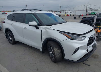 2024 Toyota Highlander Xle, пошкодження: Передня частина, Iaai лот 45483281