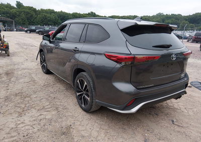 2021 Toyota Highlander Xse, пошкодження: Передня частина, Iaai лот 45810130, фото 3 з 6