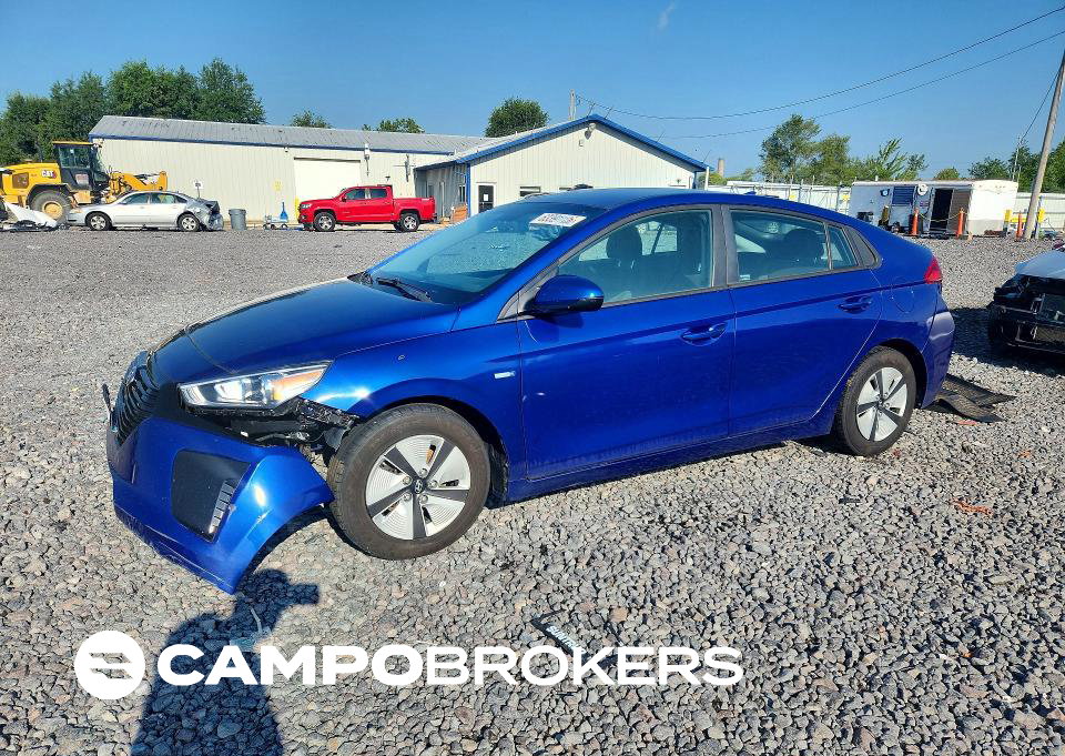 2019 Hyundai Ioniq Blue, uszkodzenie: Zalanie, Copart lot 63391136