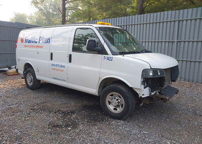 2020 Chevrolet Express Cargo Rwd 2500 Regular Wheelbase Wt, пошкодження: Передня частина, Iaai лот 45658979