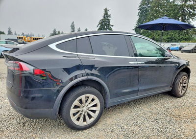 2020 Tesla Model X, daño Frontal, Copart lote 65648386, foto 3 de 6