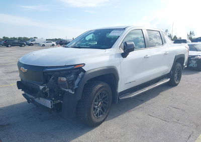 2024 Chevrolet Silverado Ev Work Truck, daño Frontal, Iaai lote 45955898, foto 2 de 6