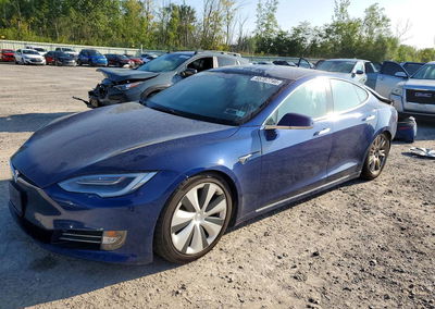 2020 Tesla Model S, daño Trasero, Copart lote 65787746