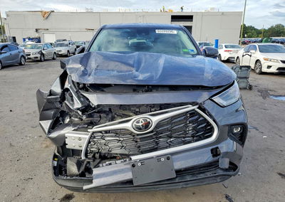 2023 Toyota Highlander Le, пошкодження: Передня частина, Copart лот 65289296, фото 5 з 6