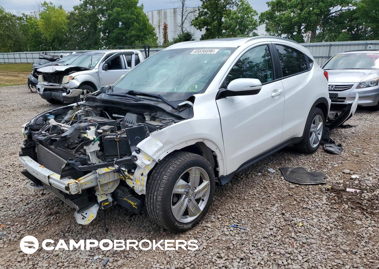 2020 Honda Hr-v Ex, uszkodzenie: Przód, Copart lot 65836896