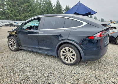 2020 Tesla Model X, daño Frontal, Copart lote 65648386, foto 2 de 6