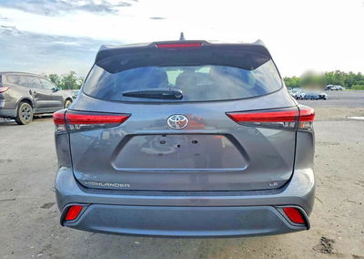 2023 Toyota Highlander Le, пошкодження: Передня частина, Copart лот 65289296, фото 6 з 6