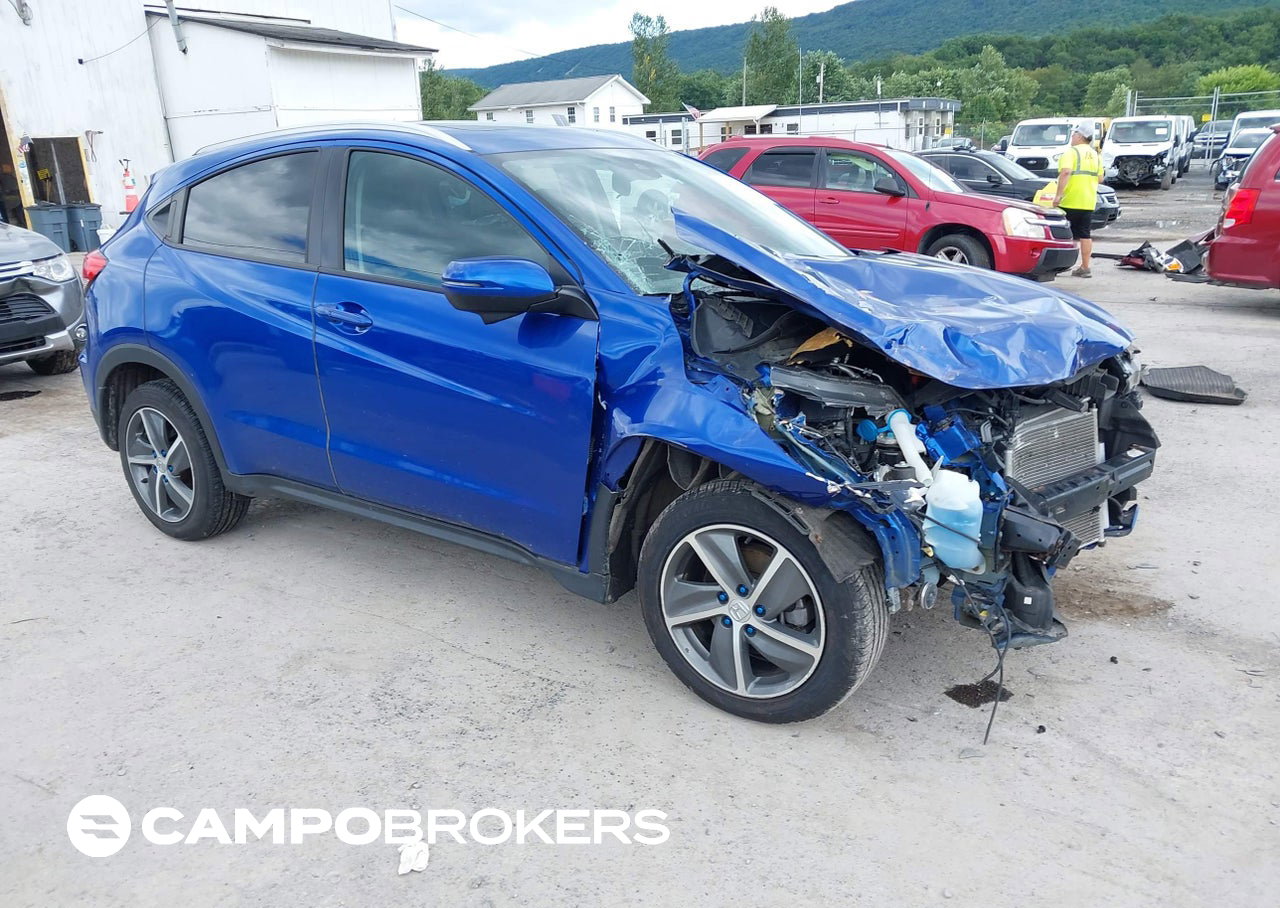 2022 Honda Hr-v Awd Ex, daño Frontal, Iaai lote 45759832