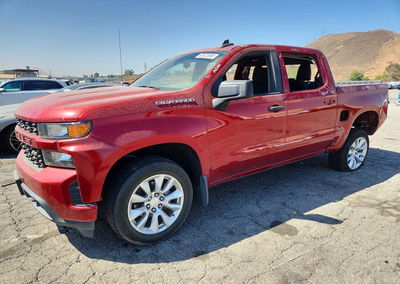2021 Chevrolet Silverado C1500 Custom, пошкодження: Задня частина, Copart лот 62822656