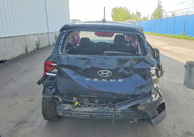 2023 Hyundai Venue Sel, daño Volcadura, Copart lote 55549296, foto 6 de 6