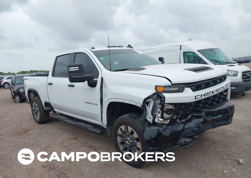 2023 Chevrolet Silverado 2500hd 4wd  Standard Bed Custom, uszkodzenie: Przód, Iaai lot 45598993