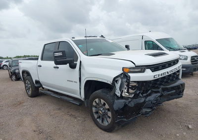 2023 Chevrolet Silverado 2500hd 4wd  Standard Bed Custom, Front End damage, Iaai lot 45598993
