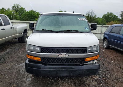 2021 Chevrolet Express G2500, uszkodzenie: Tył, Copart lot 53901596, zdjęcie 5 z 6