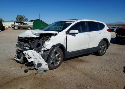 2019 Honda Cr-v Exl, uszkodzenie: Przód, Copart lot 58144466