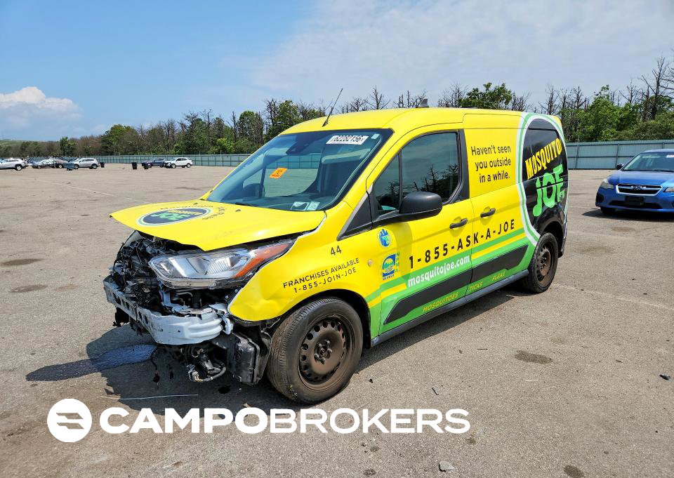 2019 Ford Transit, daño Frontal, Copart lote 62282156