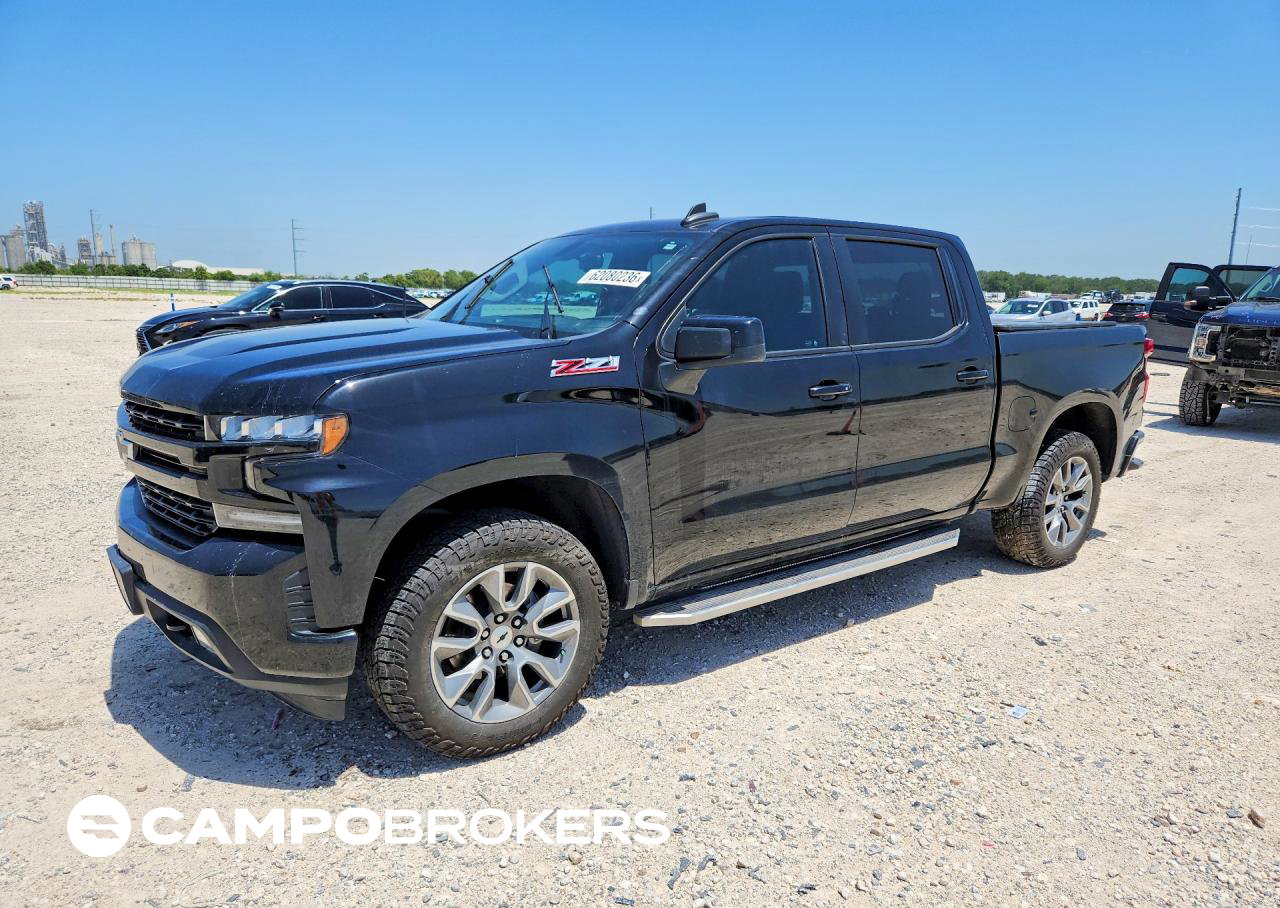 2022 Chevrolet Silverado Ltd K1500 Rst, daño Inundación, Copart lote 62080236