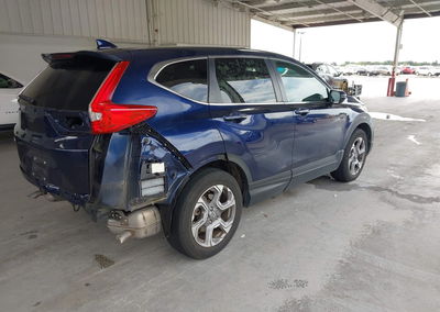 2019 Honda Cr-v Ex-l, daño Trasero, Iaai lote 45820901, foto 4 de 17