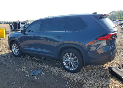 2024 Toyota Grand Highlander Platinum, пошкодження: Затоплення, Copart лот 63769726, фото 2 з 6