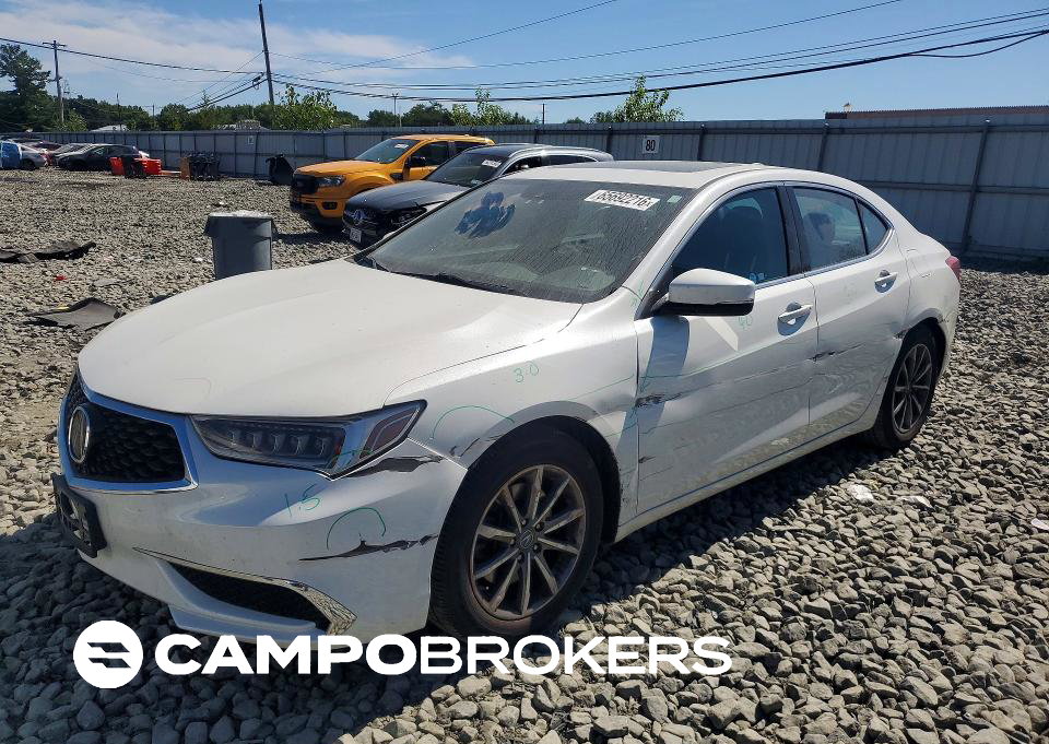 2020 Acura Tlx, пошкодження: Бік, Copart лот 65692216