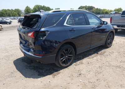 2020 Chevrolet Equinox Fwd Lt 2.0l Turbo, Rear damage, Iaai lot 45708486, photo 4 of 17