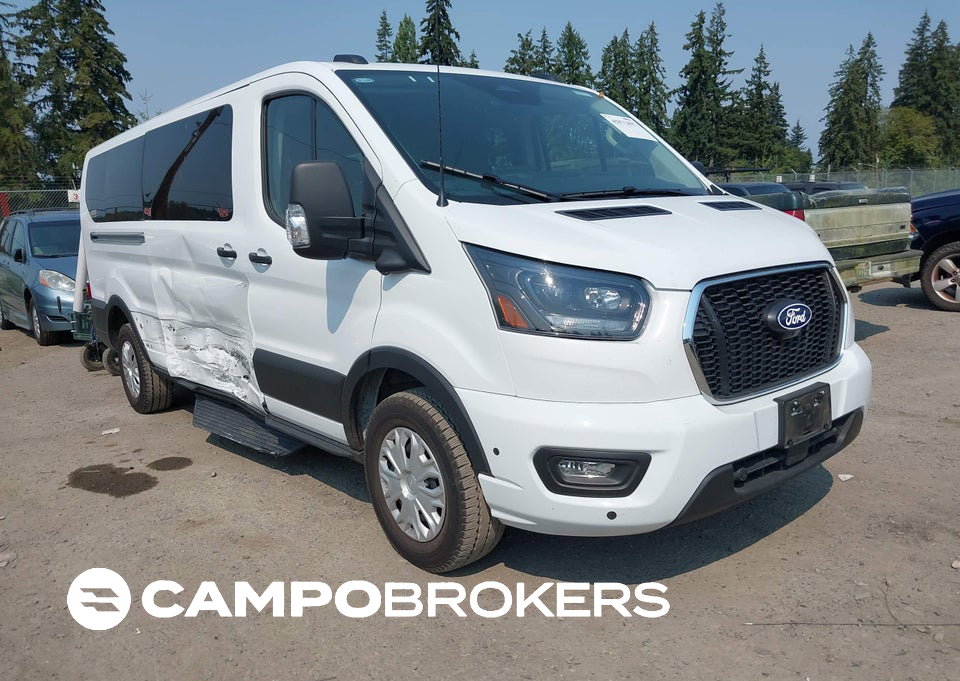 2026 Ford Transit-350 Passenger Van Xlt, daño Lateral derecho, Iaai lote 45873497