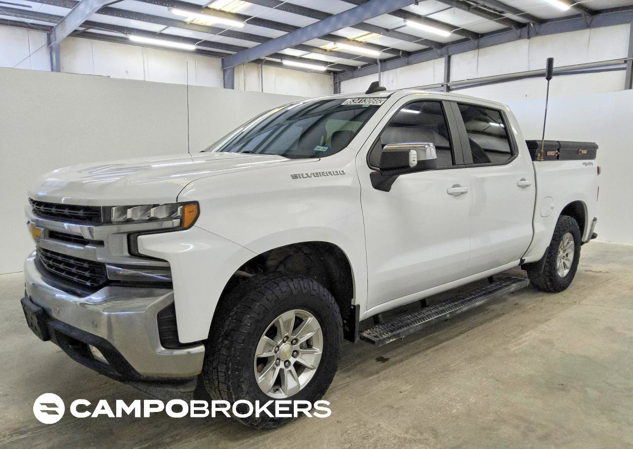 2020 Chevrolet Silverado K1500 Lt, daño Abolladuras/rayones menores, Copart lote 63413066