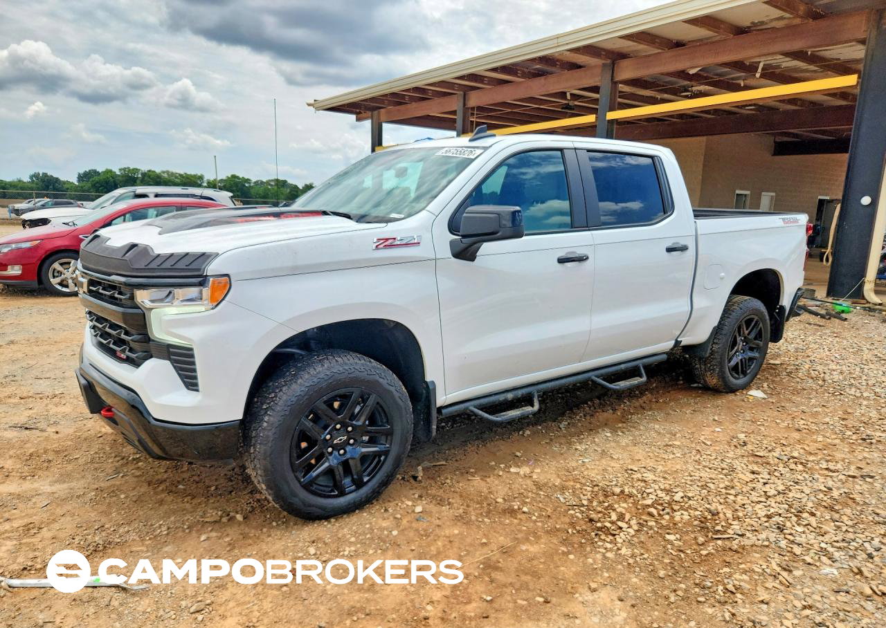 2025 Chevrolet Silverado K1500 Lt Trail Boss, uszkodzenie: Przód, Copart lot 56755826