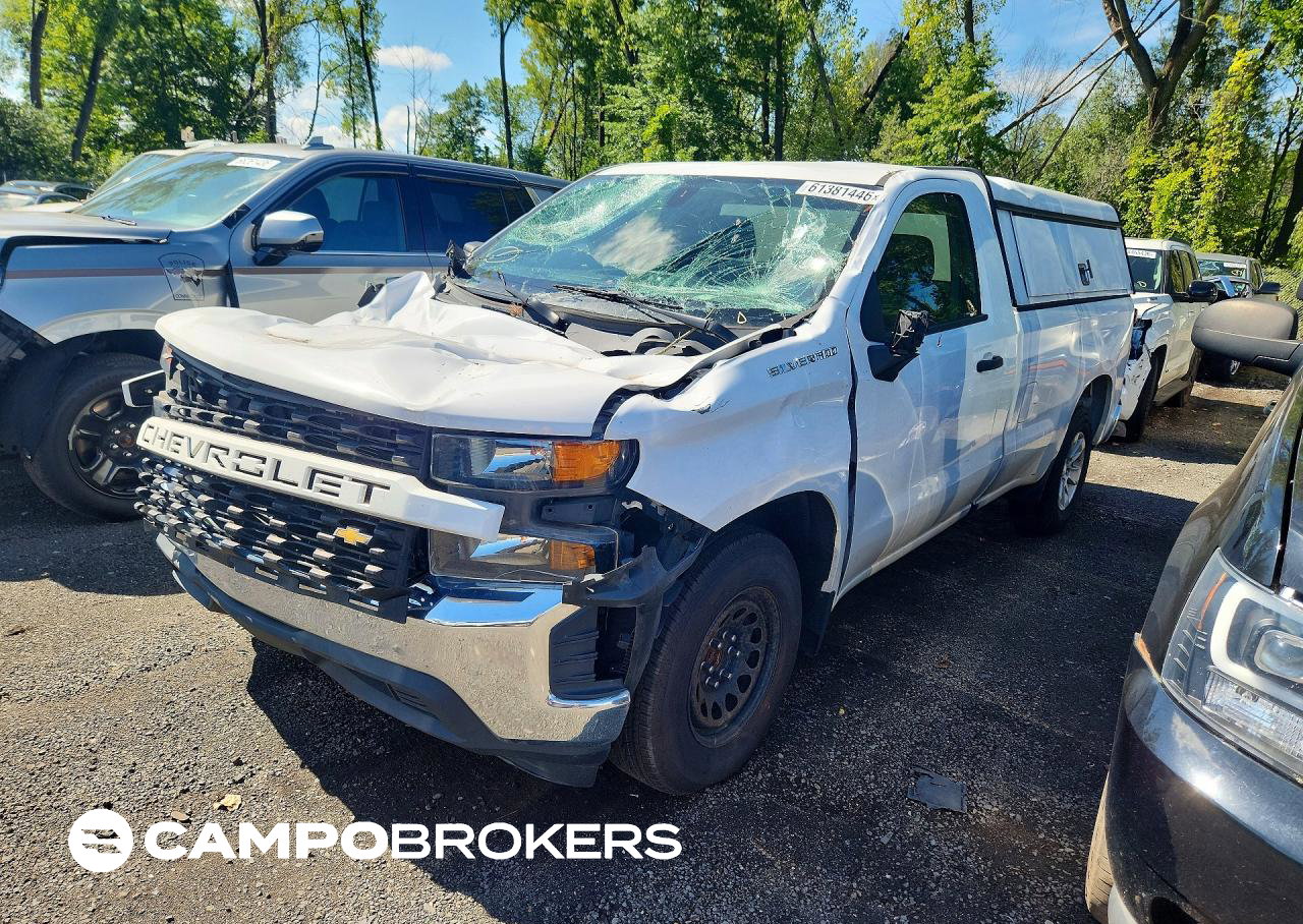 2020 Chevrolet Silverado C1500, uszkodzenie: Przód, Copart lot 61381446
