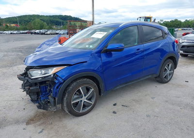 2022 Honda Hr-v Awd Ex, daño Frontal, Iaai lote 45759832, foto 2 de 6