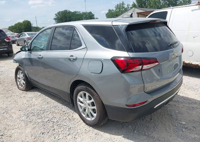 2023 Chevrolet Equinox Awd Lt, daño Frontal izquierdo, Iaai lote 45571119, foto 3 de 15
