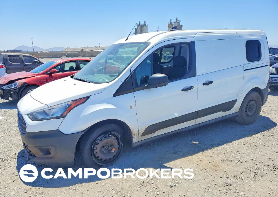 2020 Ford Transit Connect Xl Delivery Van, пошкодження: Передня частина, Copart лот 62092886