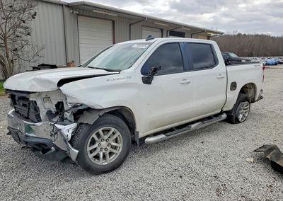 2019 Chevrolet Silverado K1500 Lt, daño Frontal, Copart lote 77888505