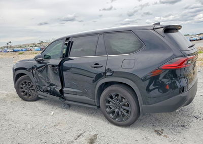 2026 Toyota Grand Highlander Hybrid Xle, Side damage, Copart lot 56501316, photo 2 of 6