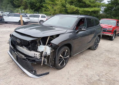 2021 Toyota Highlander Xse, пошкодження: Передня частина, Iaai лот 45810130, фото 2 з 6